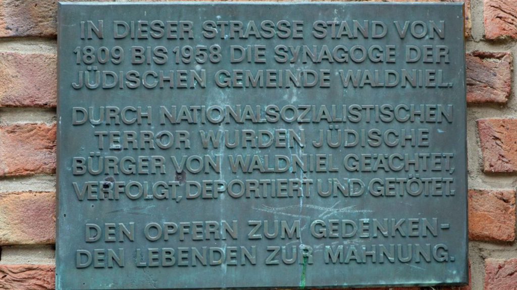 Gedenktafel jüdische Synagoge