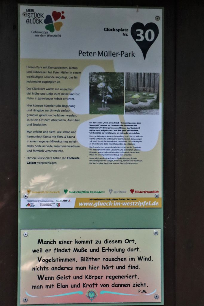 Glücksplatz 30 Peter Müller Park