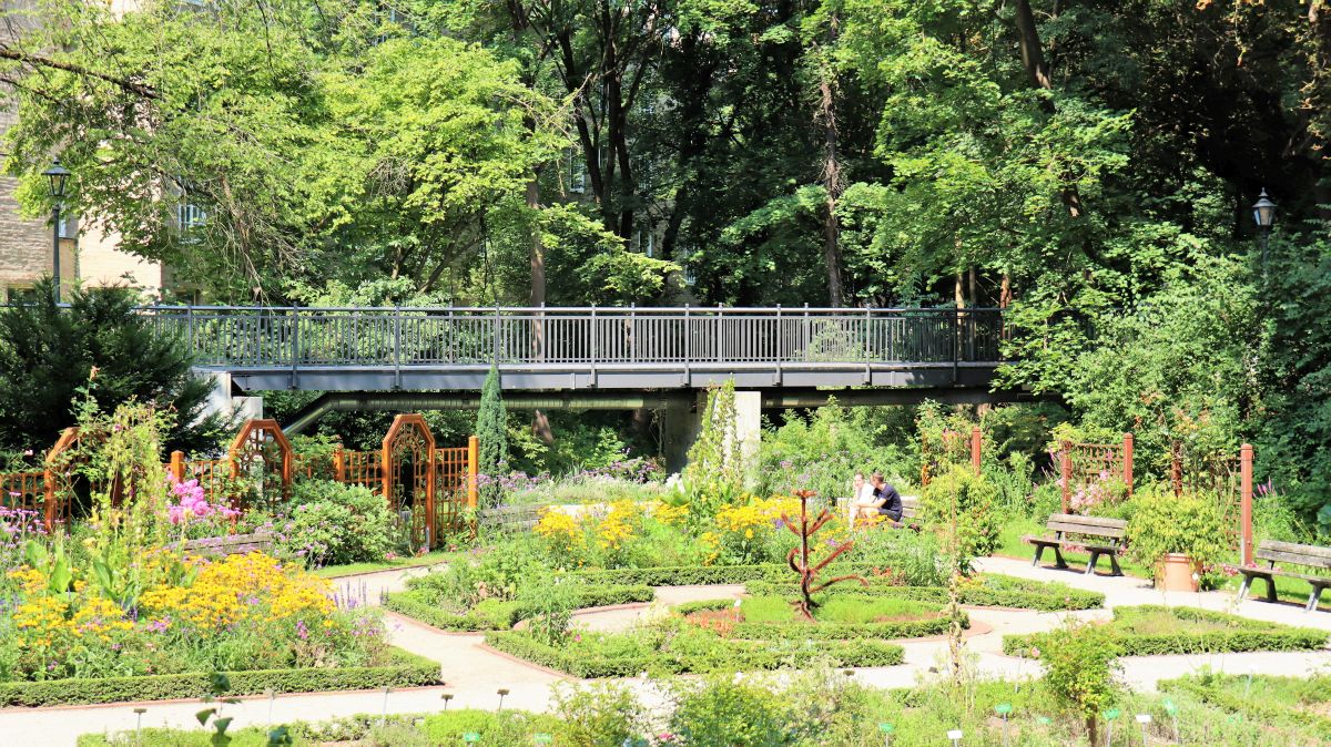 Brücke am Kräutergarten