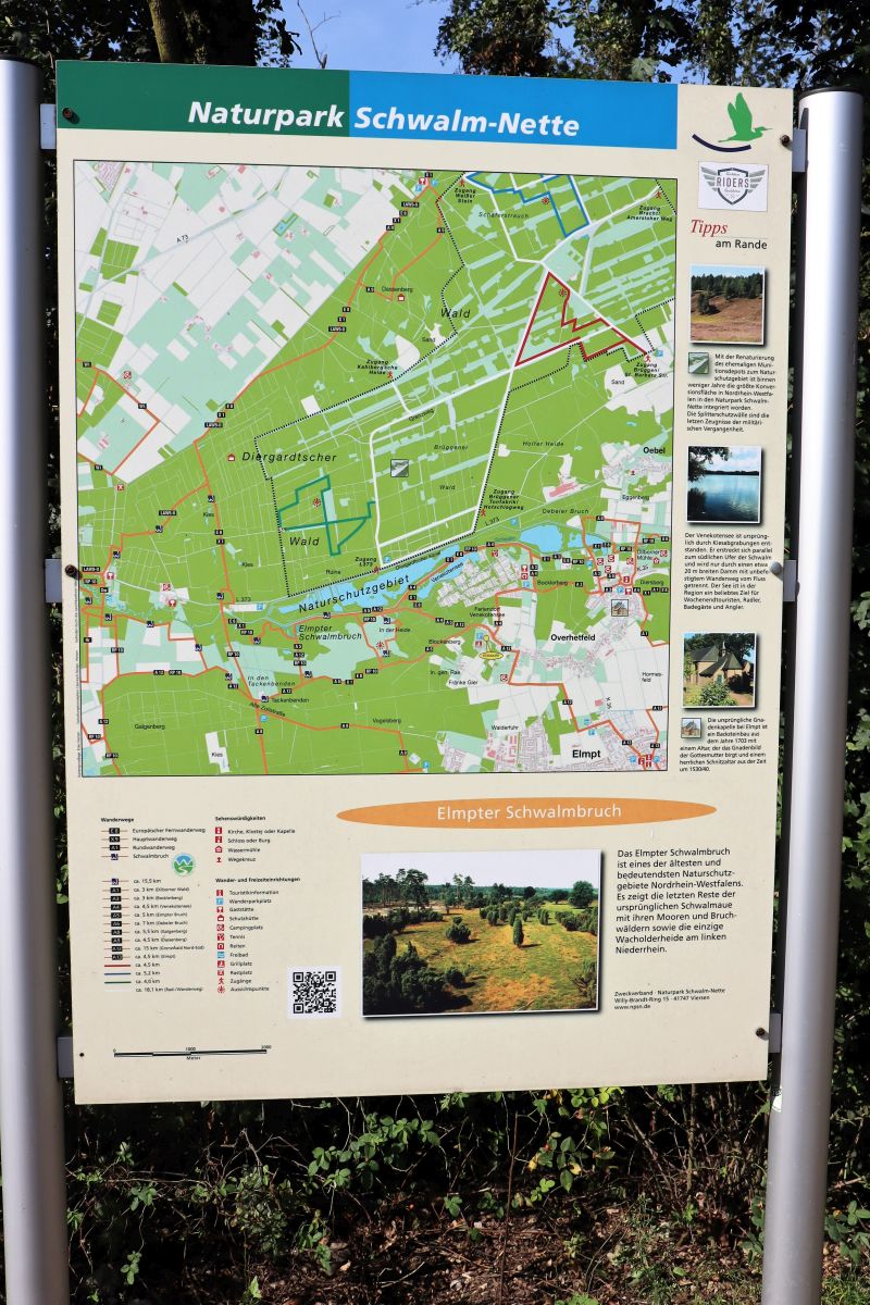 Karte Naturpark Schwalm Nette