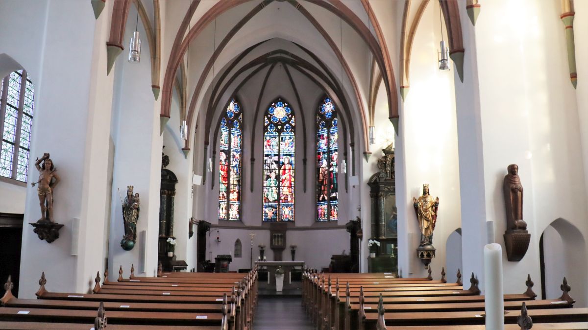 Innenraum Borner Pfarrkirche