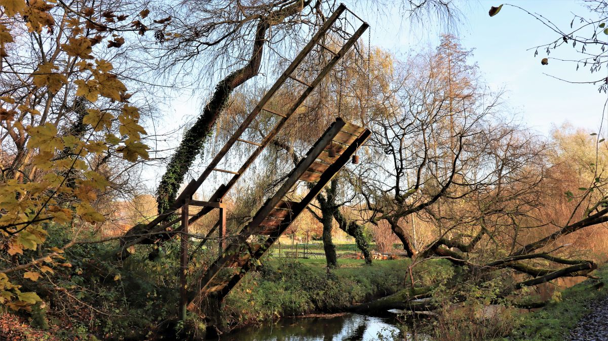 Zugbrücke an der Schwalm