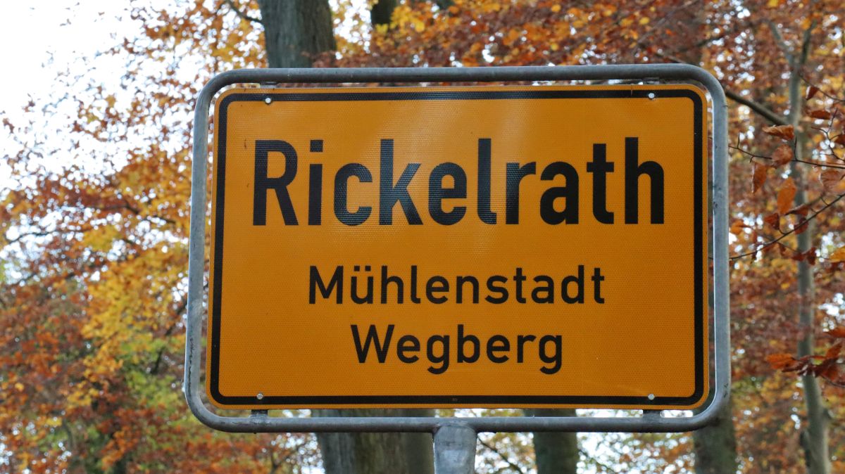Ortsschild Rickelrath