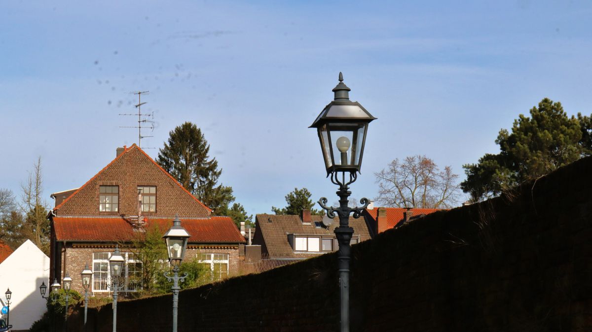 Blick entlang der Mauerstraße