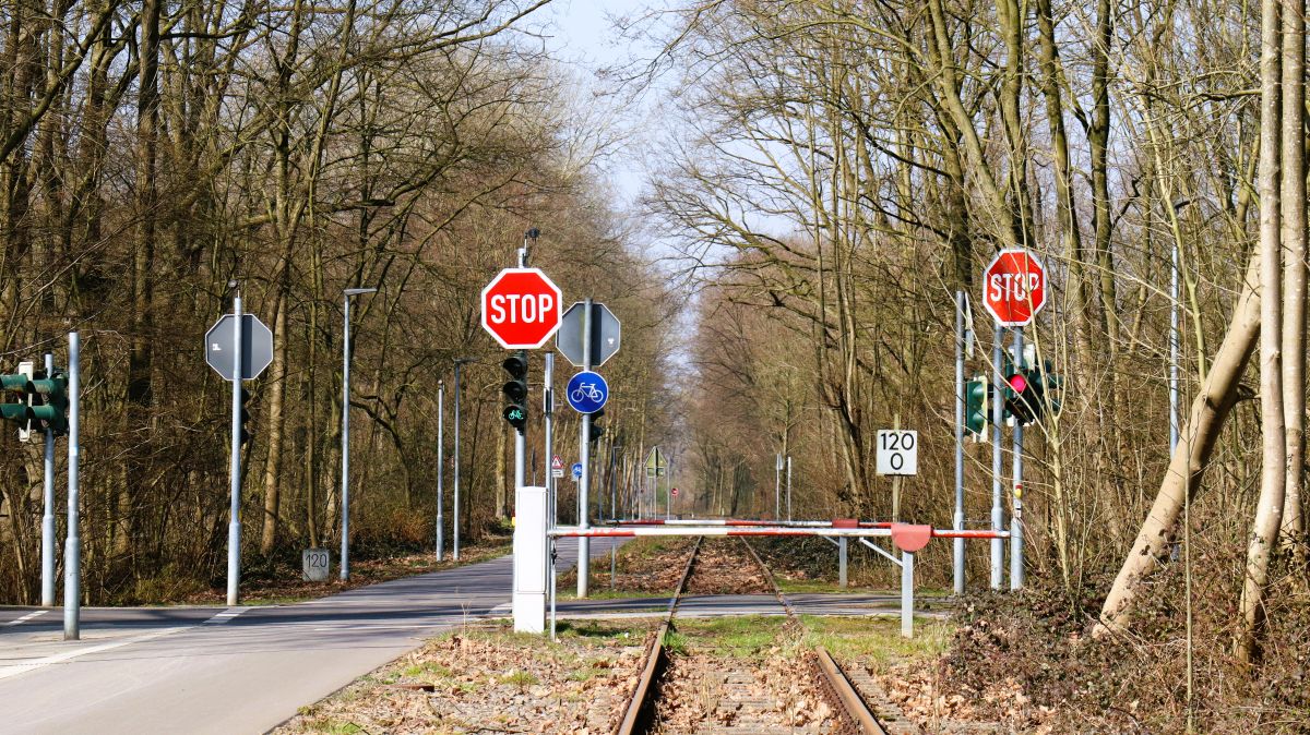 Draisinenbahnübergang