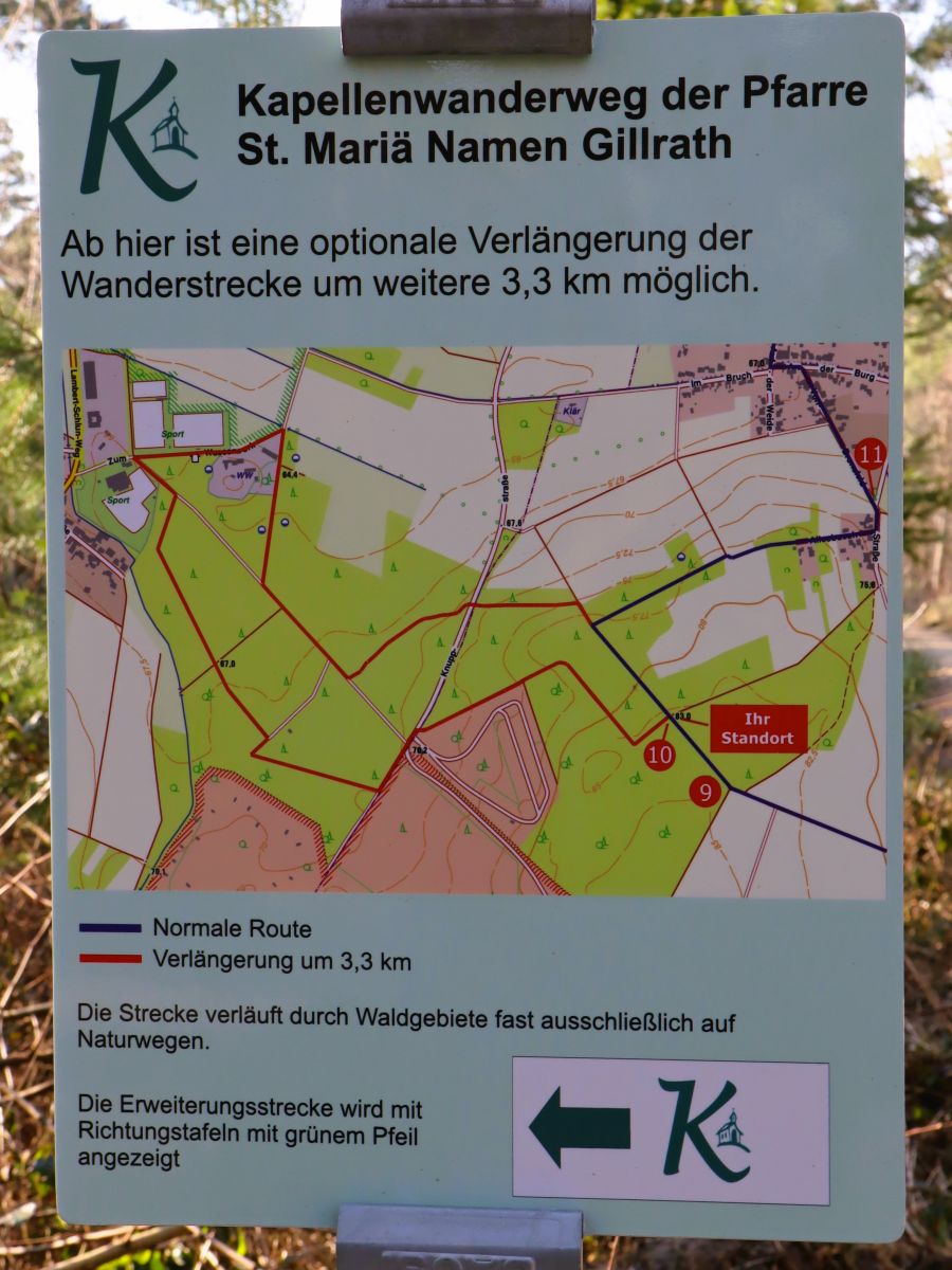 Erweiterung Kapellenwanderweg