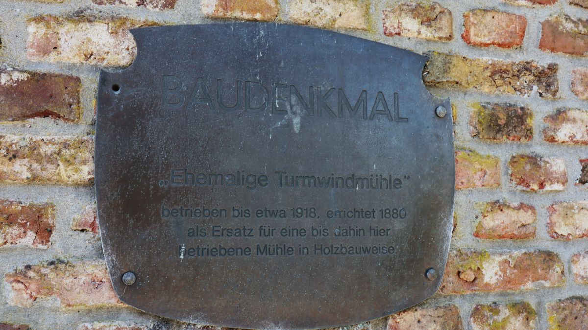 Ehemalige Turmwindmühle von 1880