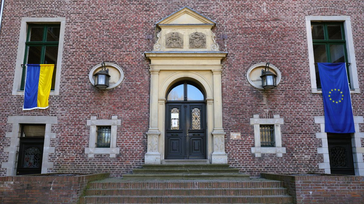 Eingangsbereich Schloss Neersen