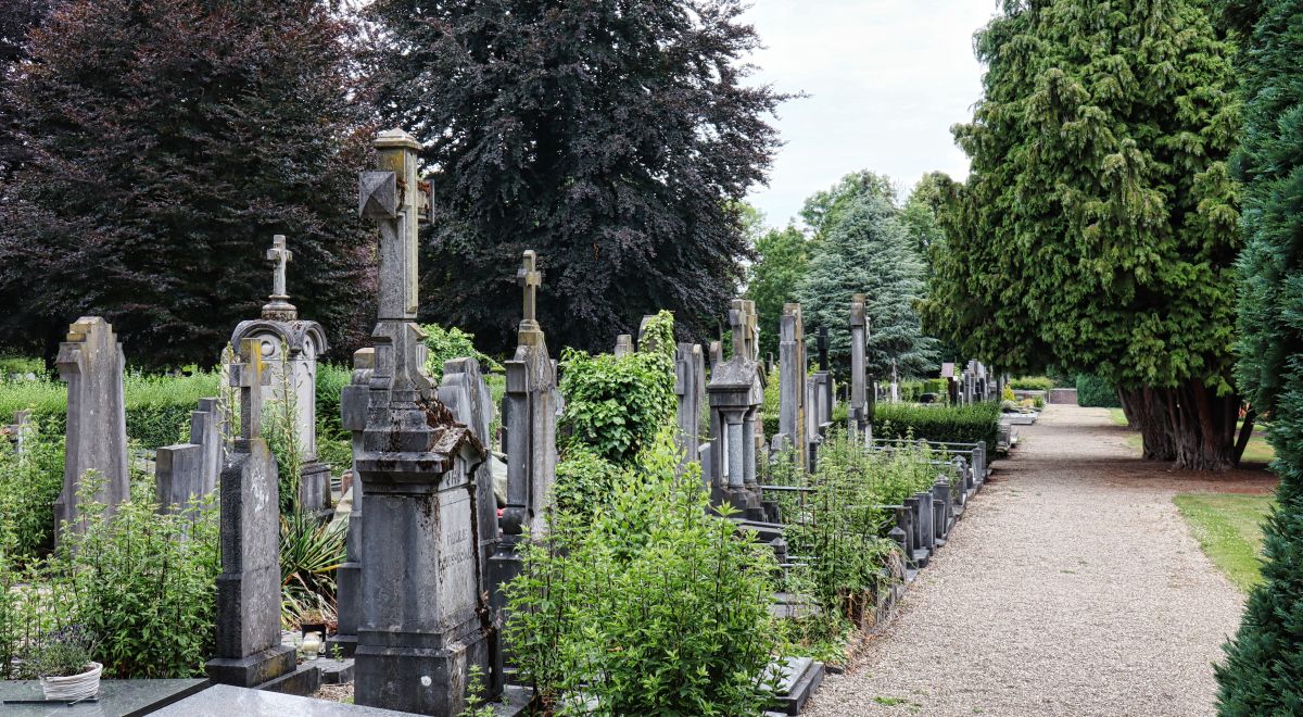 Alte Grabkreuze Friedhof Sittard