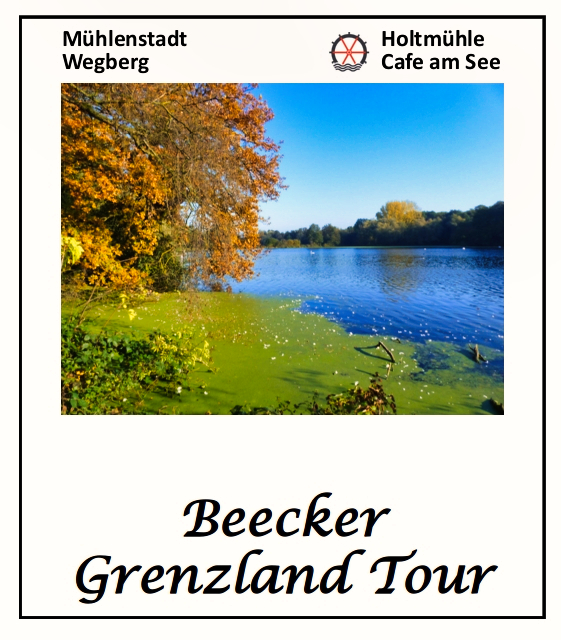 Wegeschild Beecker Grenzland Tour