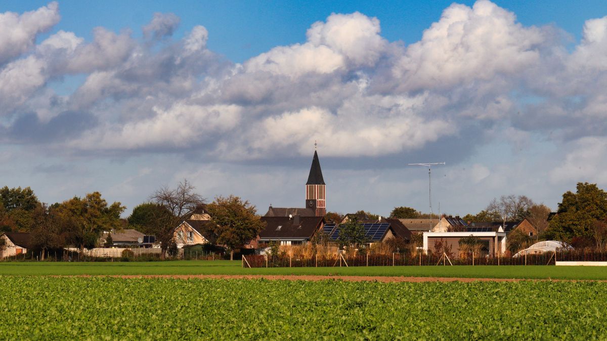 Blick auf Karken