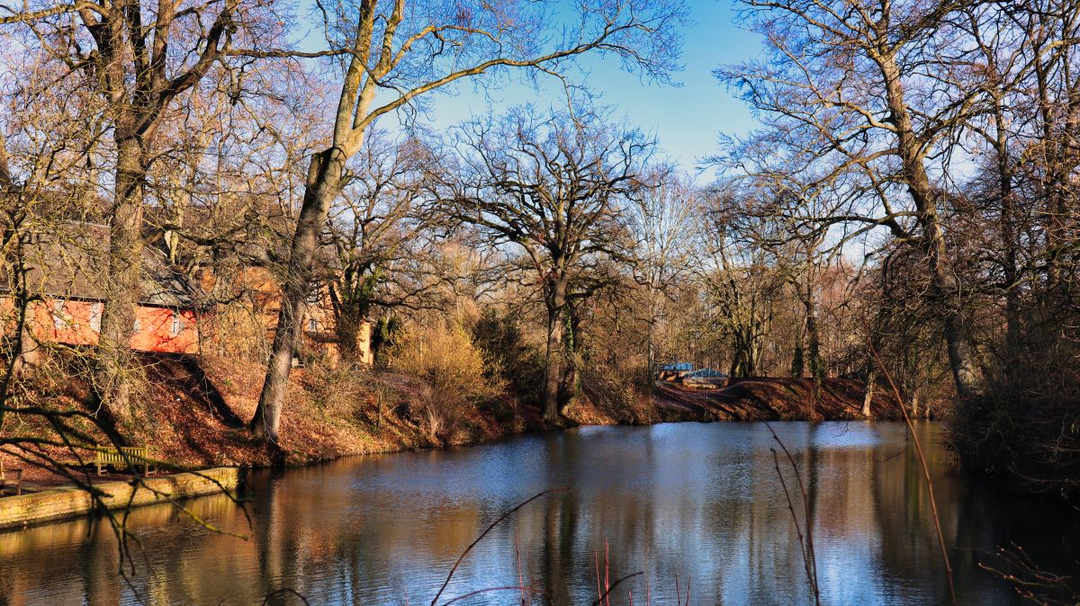 Wassergraben Schloss Rheydt