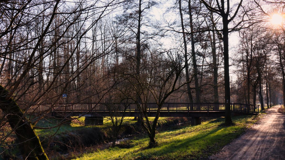 Niersbrücke im Volksgarten